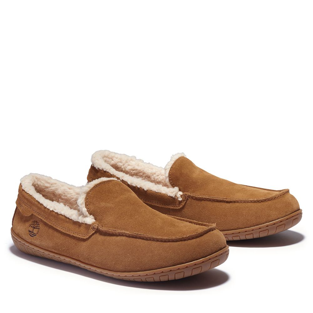 Pantofi Barca Timberland Barbati Maro - Torrez Moccasin Slippers - Romania - HNIZEY260